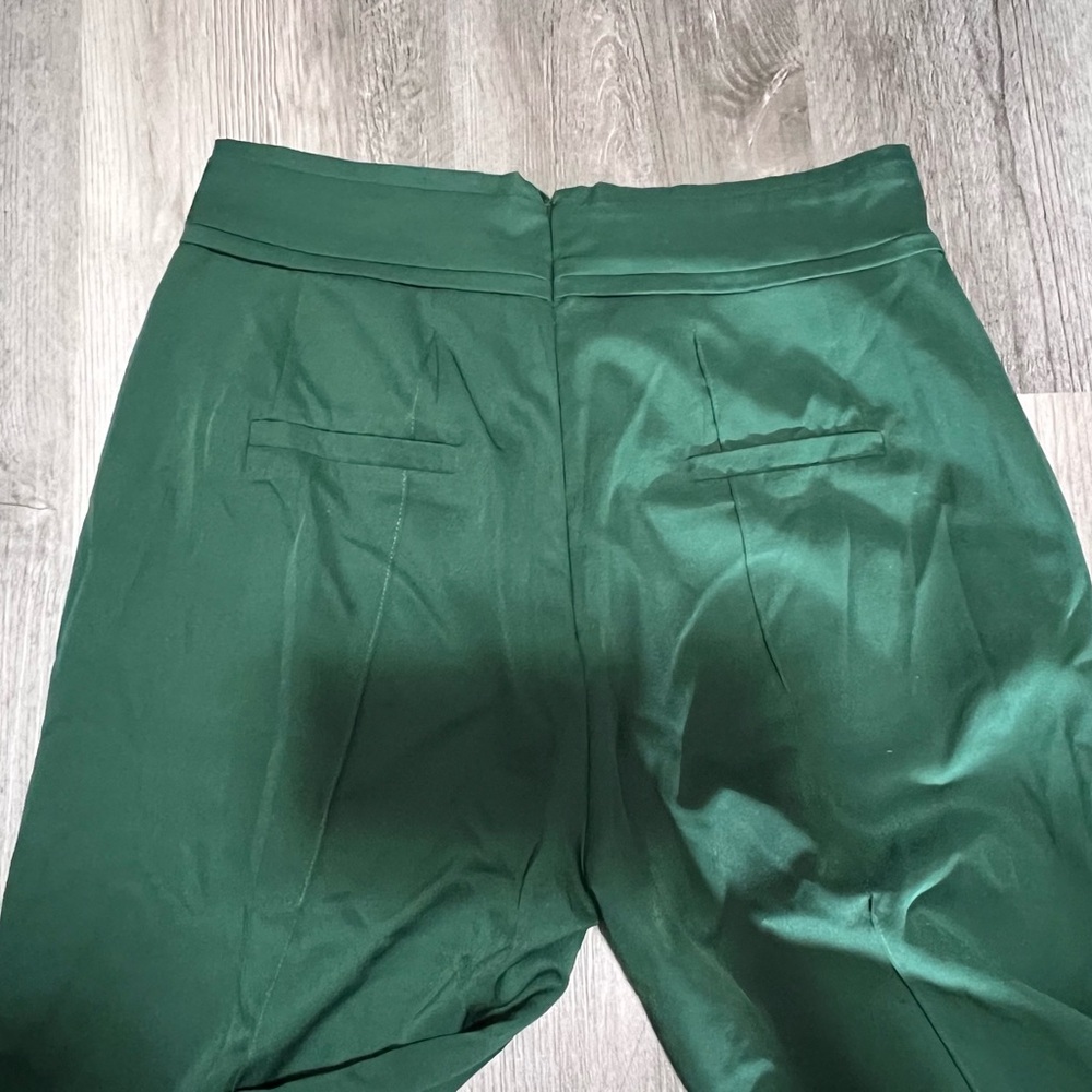 JLUXLABEL Elegant Pink, Green, and White Women's Pants - Picture 8 of 11